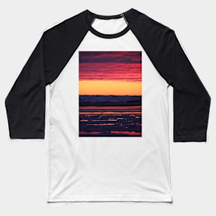 Sunset at Churchill, Canada Baseball T-Shirt